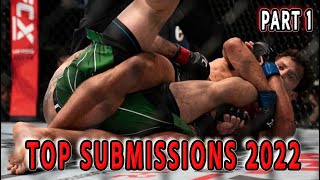 Top MMA submissions 2022part 1 [upl. by Chip390]