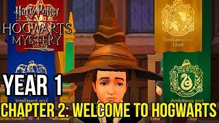 Harry Potter Hogwarts Mystery  Year 1  Chapter 2 WELCOME TO HOGWARTS [upl. by Redvers397]