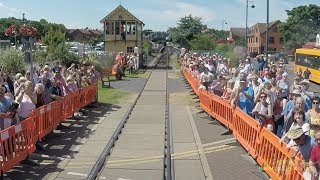 Cromer to Sheringham and Holt – Hastings DEMU cab ride – 23 July 2016 [upl. by Aniraz]