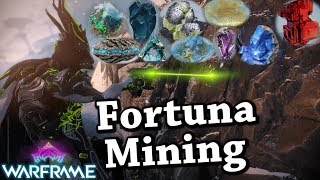 Warframe  Mining In FortunaOrb Vallis Guide [upl. by Arlynne589]