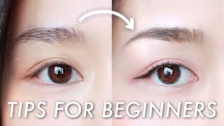 Eyebrow Shaping at Home  Easy Beginner Tutorial [upl. by Naed]