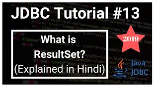 What is ResultSet in jdbc  How to fetch data   HINDI  JDBC 13 [upl. by Lassiter]