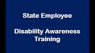 Disability Awareness Training [upl. by Lissak]