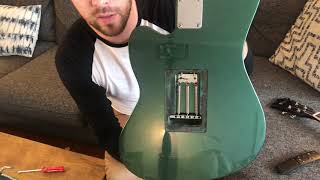 Eastwood Guitars How To Guide Adjusting StratStyle Tremolo Tension [upl. by Paolina648]