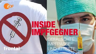 Ärzte helfen Impfgegnern – mit illegalen Methoden  frontal [upl. by Corie]