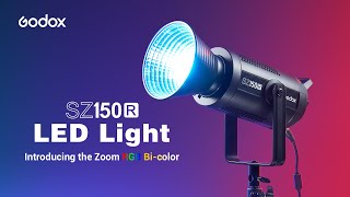 Godox Introducing the Zoom RGB LED Light SZ150R [upl. by Teerell]