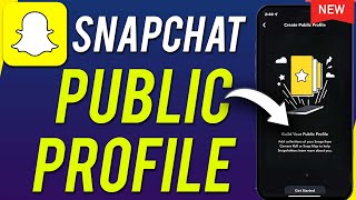 How to Make Public Profile on Snapchat [upl. by Friedland752]