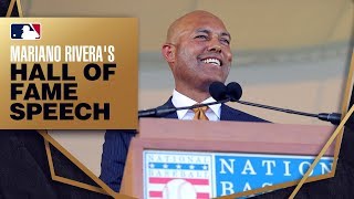 Mariano Rivera is inducted into the Hall of Fame [upl. by Atiloj]