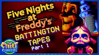 FNAF Fan Tapes Battington Tapes Breaks My Brain  That Cybert Channel [upl. by Lustick]