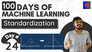 Feature Scaling  Standardization  Day 24  100 Days of Machine Learning [upl. by Negiam]