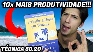 Os 3 maiores ensinamentos do livro Trabalhe 4 Horas Por Semana [upl. by Allyce]