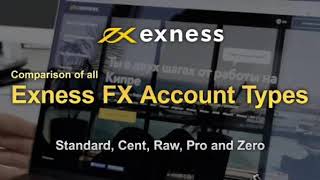 EXNESS Account Types Comparison [upl. by Htebiram]