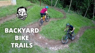 Backyard MTB Trails  Building amp Riding [upl. by Witte369]