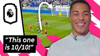 Youri Tielemans REACTS To His SCREAMERS  Uncut [upl. by Imoan]