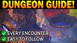 Destiny 2 Complete GRASP OF AVARICE Dungeon Guide [upl. by Anaeirb695]