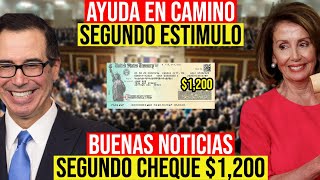 ACTUALIZACIÓN ESTÍMULO ECONÓMICO ANUNCIAN AYUDA EN CAMINO SEGUNDO CHEQUE DE ESTÍMULO 1200 LO ULTIMO [upl. by Alair]