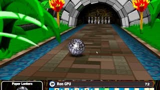 Gutterball 2 Windows game 2004 [upl. by Nnairol]