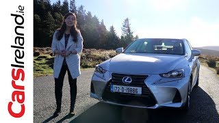 Lexus IS300h Review  CarsIrelandie [upl. by Alexandr]