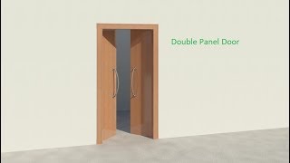 Double Door  Revit Tutorial [upl. by Clementia]