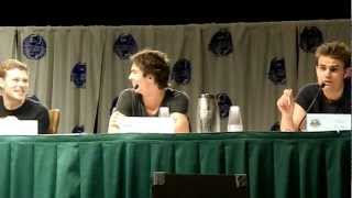 TVD Panel at Dragon Con 2012 part 1 [upl. by Ahsenaj414]