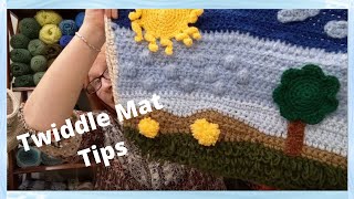 Tips on how to Crochet Twiddle Mats Muffs and Cannulas [upl. by Petuu]