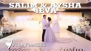 Most extravagant wedding for Salim amp Aysha I The Feed [upl. by Jackelyn]