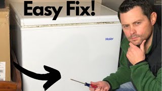 How to Fix a Deep Freezer That Isnt Cooling Easy Fix [upl. by Alyacim]