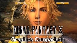 Final Fantasy X HD  Graphics Comparison [upl. by Poulter862]