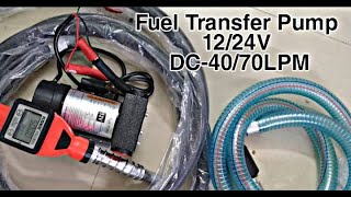 Fuel Transfer Pumps 1224V DC4070LPM [upl. by Nickelsen854]