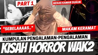 KISAH HORROR WAK2  PART 1 PENDAKI TAK DIUNDANG POCONG DI MAKAM RUMAH BEKAS DUKUN [upl. by Flam]