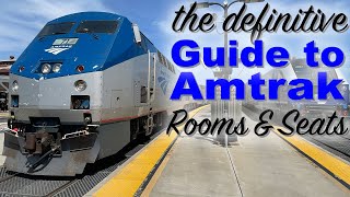 Amtrak Roomette Bedrooms and Seat Compared [upl. by Melitta]