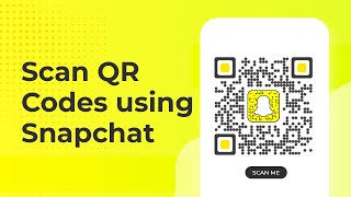 How to scan QR Codes using Snapchat [upl. by Maryellen]