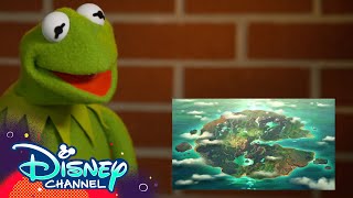 Kermit Reacts to Amphibia 🐸  Amphibia  Disney Channel [upl. by Dymoke]