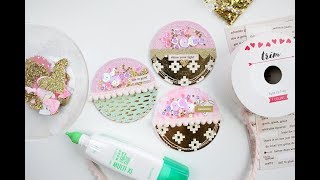 Handmade Embellishments with Scraps amp Dies [upl. by Nolaf379]