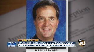 Local priest says democrats doing satans work [upl. by Necyrb82]