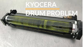 KYOCERA FSC DRUM PROBLEM Replacemeent amp Cleaning Unit [upl. by Solnit337]