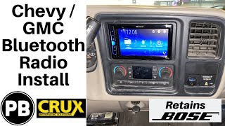 1995  2006 Chevy  GMC Stereo Install [upl. by Pia774]