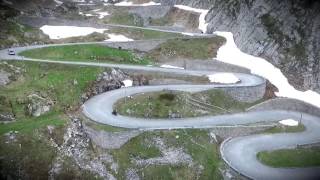 Val Tremola The Old Gotthard Pass [upl. by Yeleak]