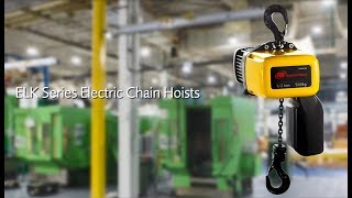 ELK Series Electric Chain Hoist [upl. by Mamie]