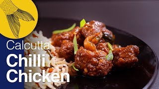 Chilli Chicken Recipe—Kolkata Restaurant Style Dry Chilli Chicken—IndoChinese Chicken Gravy Recipe [upl. by Lars]