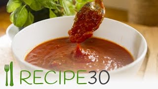 How to make Spicy Marinara Tomato Sauce [upl. by Issor]