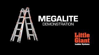 MegaLite  Demo  Little Giant Ladder Systems [upl. by Ahtivak91]