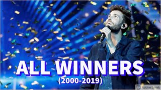 ALL WINNERS 20002019  Eurovision Song Contest [upl. by Claude]