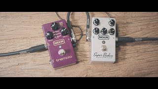 MXR TREMOLO  Combination Featuring Super Badass Distortion [upl. by Lednic]