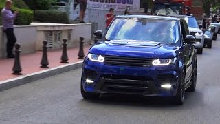 Overfinch Range Rover Sport SVR Supersport  LOUD Sound Revs and Ride [upl. by Eecrad]