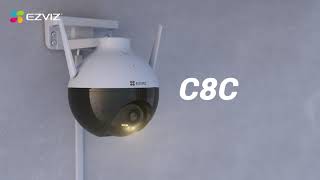 EZVIZ C8C  First Outdoor PanTilt Camera [upl. by Leifeste]