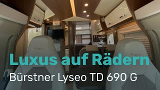 Wohnmobil Bürstner Lyseo TD Harmony Line 690 G 2021  Vorstellung amp Roomtour [upl. by Euqcaj]