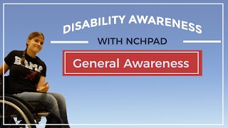 General Disability Awareness [upl. by Noma]