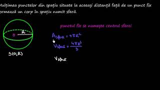 Sfera descriere formule  LectiiVirtualero [upl. by Parrnell265]