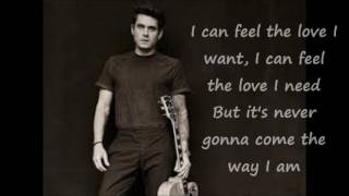 In the blood  john mayer lyrics [upl. by Bruning]